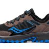 Saucony Trail Running Shoes Grey Orange-6