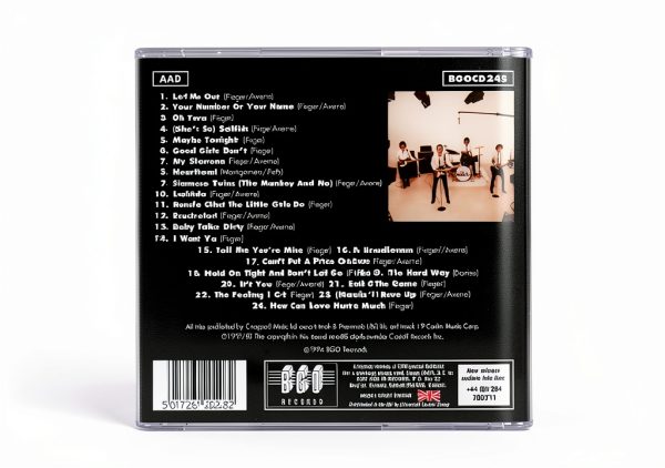 BGO UK Power Pop CD English Album Classic New Wave-1