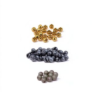 Aventik Mottled Tungsten Beads Fly Tying Spear-0