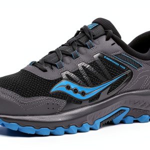 Saucony Trail Running Shoes Grey Orange-0