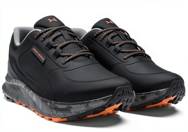 Under Armour Trail Running Shoes Mens Titan Gray-1