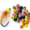 Tungsten Fly Tying Beads Pink/Black Aventik-3