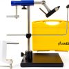 Aventik TrueGrip Fly Tying Vise Blue Vise with Clamp & Base-0