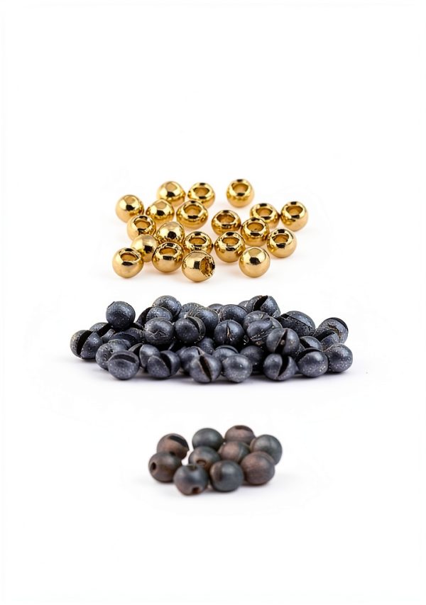 Tungsten Fly Tying Beads Pink/Black Aventik-2