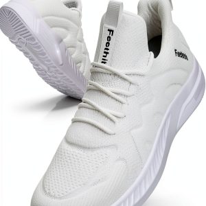 Mens Trail Running Shoes Stride Breathable Mesh-0
