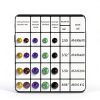 Tungsten Slotted Beads Aventik 4mm Green Black-1