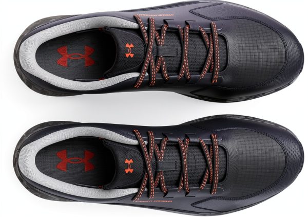 Under Armour Trail Running Shoes Mens Titan Gray-3