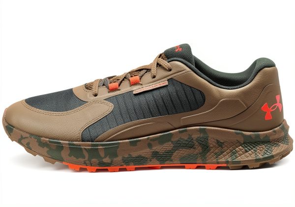 Under Armour Trail Running Shoes Mens Titan Gray-3