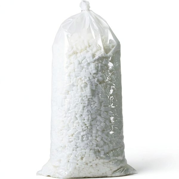 Ship Now Supply SN7NUTSW Loose Fill Packing Peanuts White 7 Cubic Feet-0