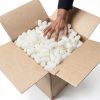 1 Cu Ft Compostable Anti-Static Packing Peanut for Shipping --1