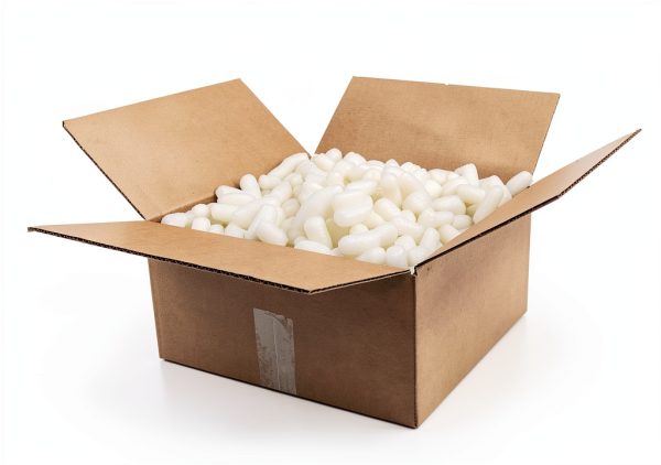 Magicwater Supply - 0.5 Cu Feet - Bio Tube Recycled Anti Static Packing Peanuts - Compostable & Biodegradable Cushion for Shipping - Dust-Free & Abrasion Resistant - Void Filler-2