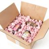 Magicwater Supply - 1 Cu Ft - Pink Packing Peanuts - Anti-Static S Shaped Cushion for Shipping, Void Filling & Storage - Protect Your Goods-5