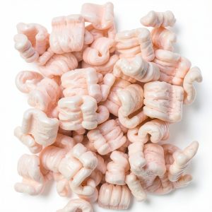 Magicwater Supply - 1 Cu Ft - Pink Packing Peanuts - Anti-Static S Shaped Cushion for Shipping, Void Filling & Storage - Protect Your Goods-0