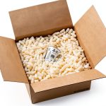 Magicwater Supply - 0.5 Cu Feet - Bio Tube Recycled Anti Static Packing Peanuts - Compostable & Biodegradable Cushion for Shipping - Dust-Free & Abrasion Resistant - Void Filler-0
